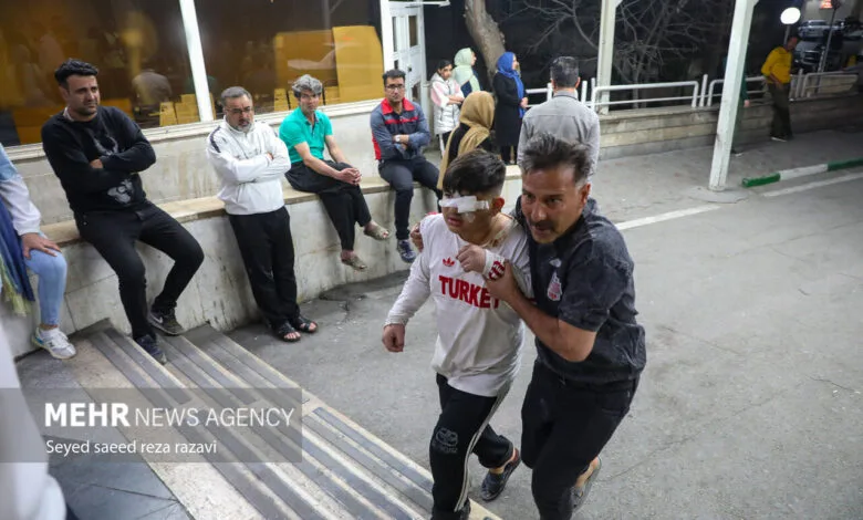 مجروح شدن ۶۳۰ نفر در حوادث چهارشنبه آخر سال تا ساعت ۲۴